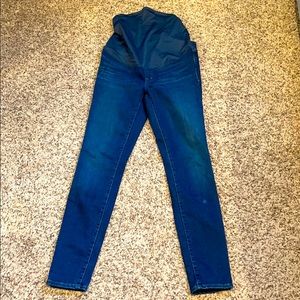 Madewell skinny maternity jeans size 25 nwt